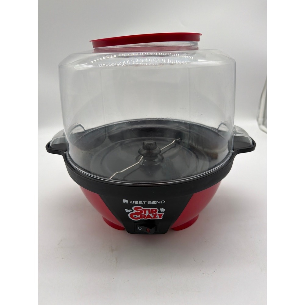 Stir Crazy West Bend 6‎ Qt Popcorn Popper 82306 new no box